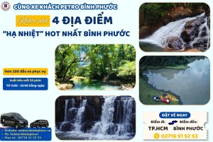 Top 4 địa điểm “trốn nóng” cho team Sài Gòn tại Bình Phước