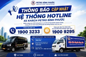 Thông báo cập nhật Hotline mới